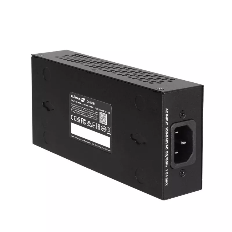 Edimax Pro GP-103IT Gigabit PoE++ injektor, 90 W