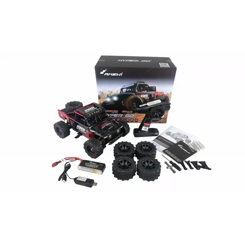 Amewi Hyper Go diaľkovo riadený RC model Truggy elektromotor 1:14 (22658)
