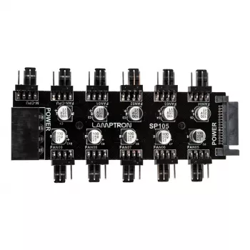 Lamptron SP105 10-násobný PWM hub ventilátorov