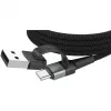 Ansmann magnetický kábel USB-A alebo USB-C na Lightning - kábel - digitálny/dátový