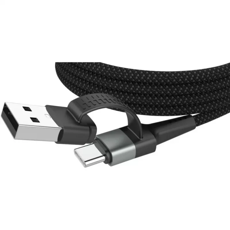 Ansmann magnetický kábel USB-A alebo USB-C na Lightning - kábel - digitálny/dátový