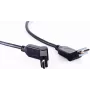 Monitorový kábel ShiverPeaks 2 x HDMI typ A zahnutý, dĺžka 3,0 m