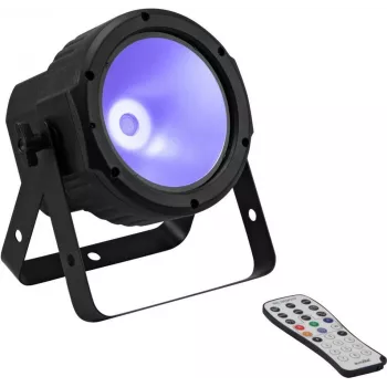Podlahový LED reflektor EUROLITE SLS-30 COB UV 30W – UV COB 30 W pre javiskové a efektové osvetlenie