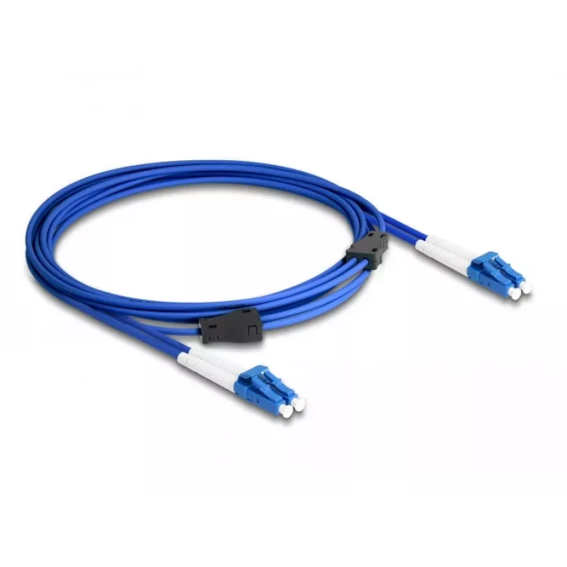 DeLOCK optický kábel LC Duplex na LC Duplex OS2 3m