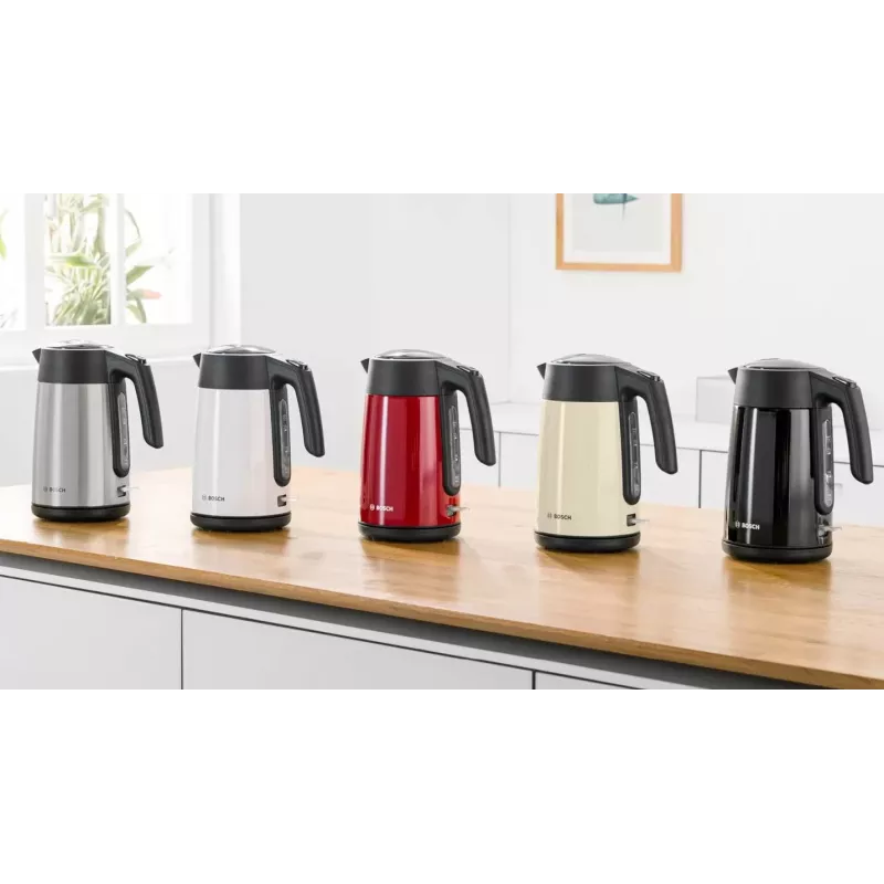 Bosch TWK7L461 rýchlovarná kanvica 1,7 l 2400 W biela