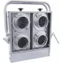 Stage PAR-36 Can Light EUROLITE Audience Blinder 4xPAR-36 strieborná (model 42103420)