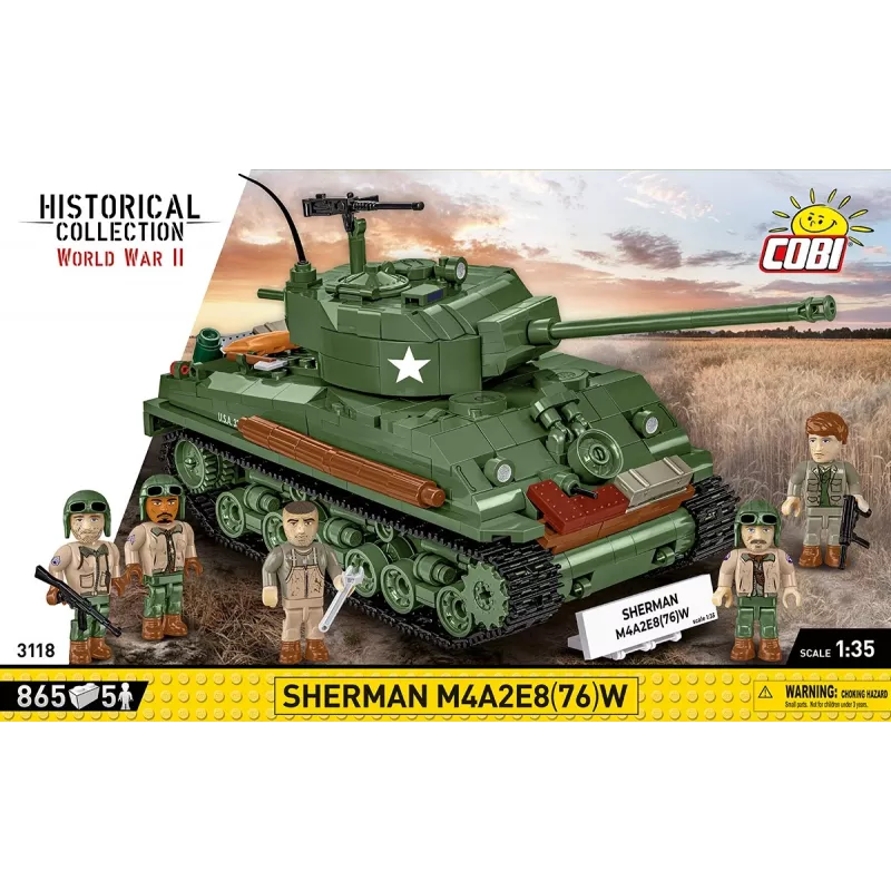 Blocks Sherman M4A2E8 865 kociek