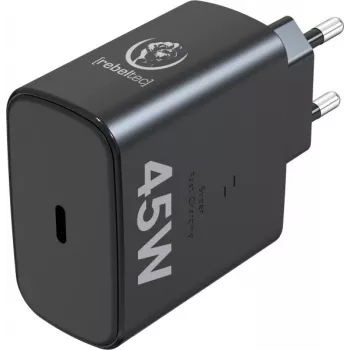 Rebeltec rýchla nabíjačka USB-C RBLAKT00026 45W pre notebooky a telefóny