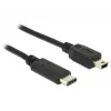 USB kábel DeLOCK 0,5 m USB2.0-C Mini-B 83335