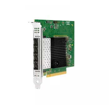 Hewlett Packard Enterprise Intel E810-XXVDA4 – sieťový adaptér – PCIe 4,0 x16 – 25 Gigabit SFP28 x 4 – pre Edgeline e920, ProLiant DL20 Gen10, DL325 Gen10, DL345 Gen10, DL360 Gen10