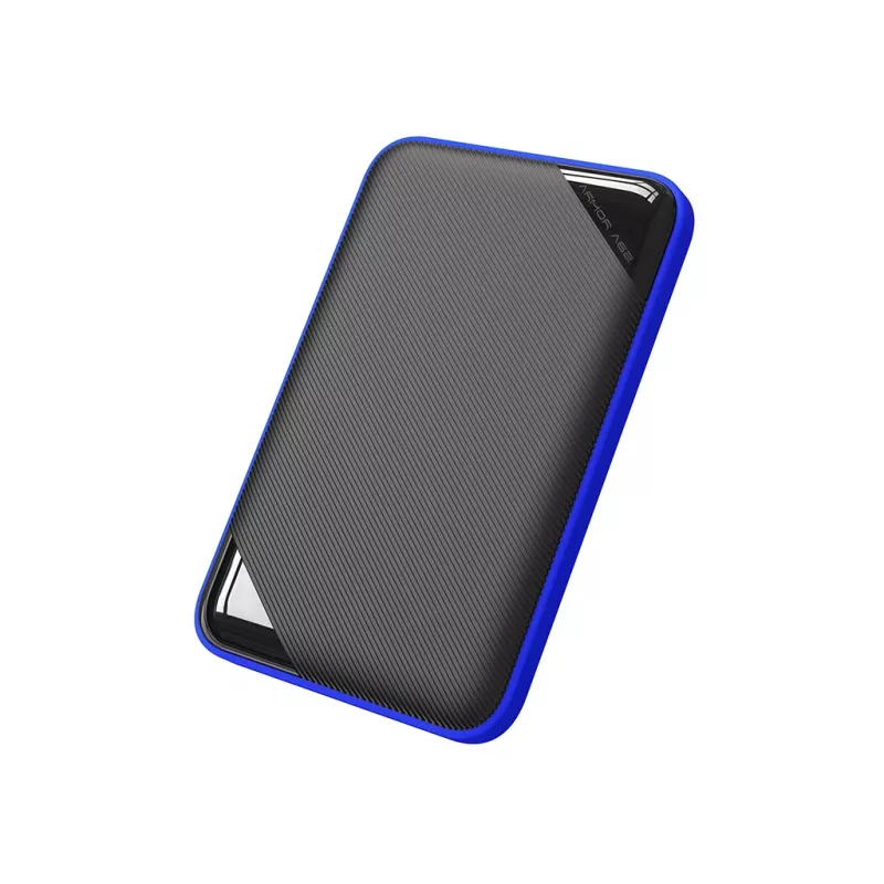 Externý pevný disk Silicon Power A62S 2TB, USB Type-A 3.2 Gen 1, modrý/čierny