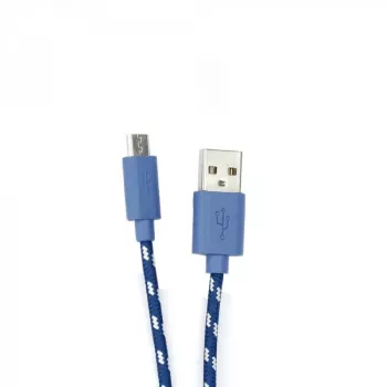 Sbox USB-1031BL USB->Micro USB 1M modrý