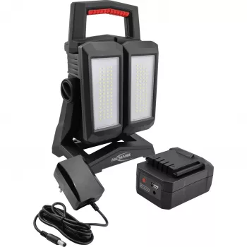 Pracovný reflektor ANSMANN HS4500R-DUO akumulátorový 4500 lm, prenosný LED reflektor