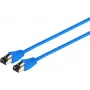Sieťový kábel S/CONN 08-41051 modrý 5 m Cat8.1 F/FTP