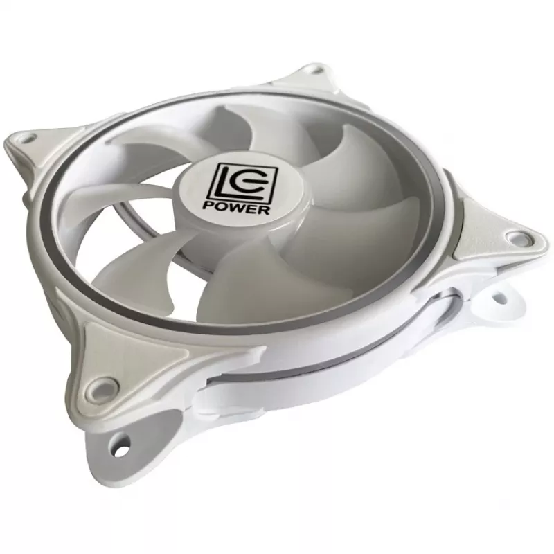 LC-Power LC-CF-120-ARGB-W 120mm ARGB ventilátor do skrine – biely