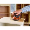 Black & Decker BDCROS18N-XJ prenosná vibračná brúska 12000 ot/min čierna, oranžová