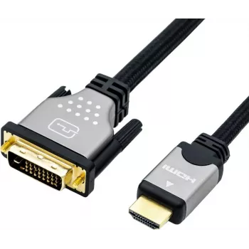 ROLINE 11.04.5876 video kábel adaptér 1,5 m HDMI Type-A (štandard) DVI-D čierny - strieborný (11.04.5876)