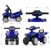 Chodítko Milly Mally Ride-on Monster Navy — detské sedacie chodítko, nízka výška sedadla