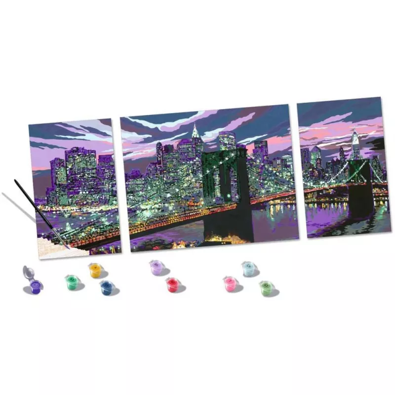 Maľovanie podľa čísel - Creart nový York Skyline