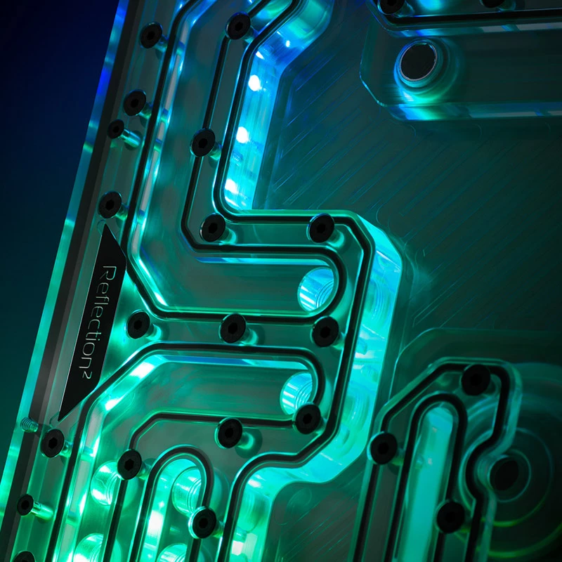 EK Water Blocks EK-Quantum Reflection² PC-O11D EVO D5 PWM D-RGB – akryl