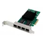 DIGITUS 4 port Gigabit Ethernet sieťová karta, RJ45, PCI Express, Intel I350