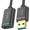 Unitek Y-C4030GBK predlžovací kábel USB 3.1 Gen 1, typ A samec na samicu, 3 m, čierny