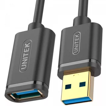 USB kábel Unitek Y-C4030GBK 3 m USB 3.1 Type-A na Type-B (dáta a nabíjanie)