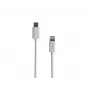 Kábel Lightning (samec) -> USB-C (samec) 2m MFi Prati biely Natec NKA-2151