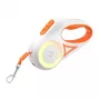 Automatická flexi vodítko Rojeco RSSQYSFG3M-06 — 3 m, oranžová