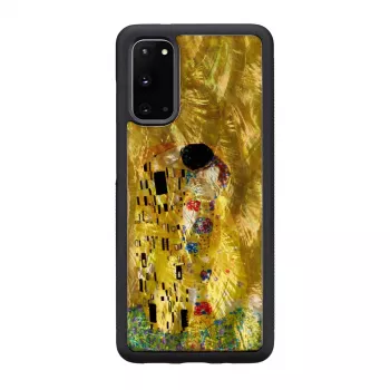Ochranné puzdro iKins pre Samsung Galaxy S20, čierne, tenké TPU puzdro
