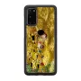Ochranné puzdro iKins pre Samsung Galaxy S20, čierne, tenké TPU puzdro