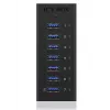 ICY BOX IB-AC618 USB 3.2 Gen 1 (3.1 Gen 1) Type-B 5000 Mbit/s čierny