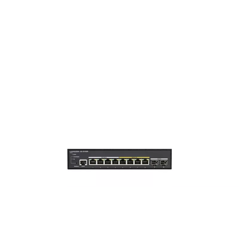LANCOM GS-3510XP Managed L2 2.5G Ethernet (100/1000/2500) Power over Ethernet (PoE) 1U čierna