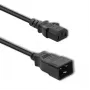 Napájací kábel Qoltec 53991 čierny 1,2 m C20 C13 konektor samica