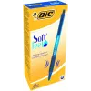 BIC guľôčkové pero SOFTFEEL CLIC 0,32 mm, modré, box 12 ks 914346