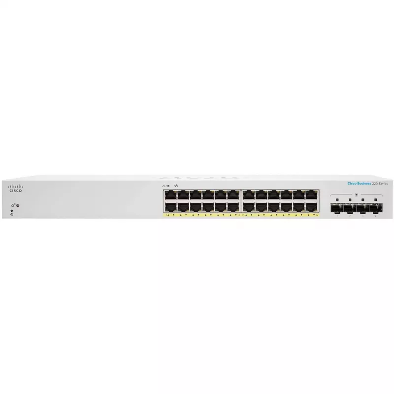Spravovaný switch Cisco CBS220-24FP-4X