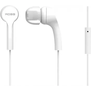 Koss | slúchadlá | KEB9iW | káblové | in-ear | mikrofón | biela