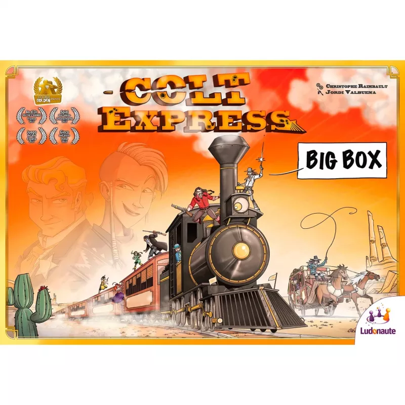Colt Express - Big Box, dosková hra Spiel des Jahres 2015