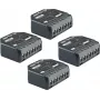 Sada so 4 Shelly 2PM Gen4 Zigbee/Matter ovládačmi