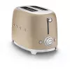 Hriankovač Smeg 50's Style TSF01CHMEU 2 plátky zlatý 950W