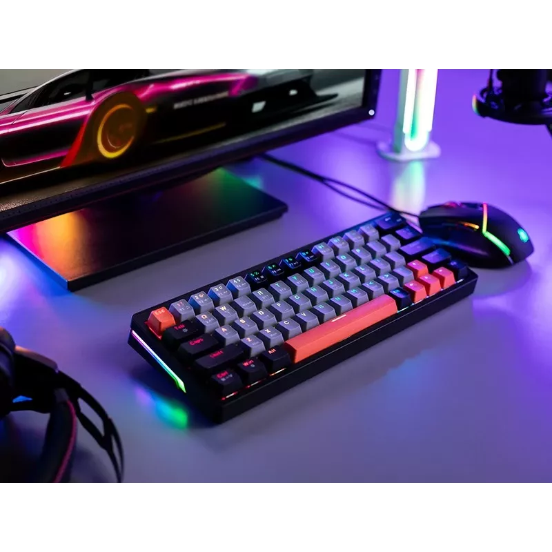 Mechanická klávesnica Tracer GAMEZONE EVO1 HOT SWAP 63 (sivá) TRAKLA47297