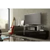 Cama TV skrinka SIGMA 3 180 čierna/čierna lesklá + biela