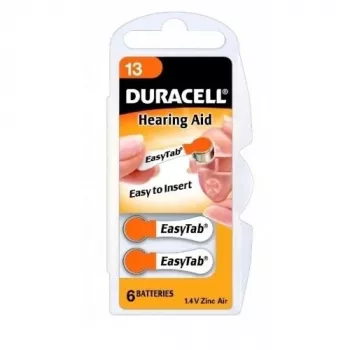 Duracell A13/DA13/ZL13 | Zinko-vzduchové batérie | 6 ks