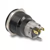 Panelové tlačidlo DELOCK 22015 22 mm, 12 V, 5 spájkovacích vývodov