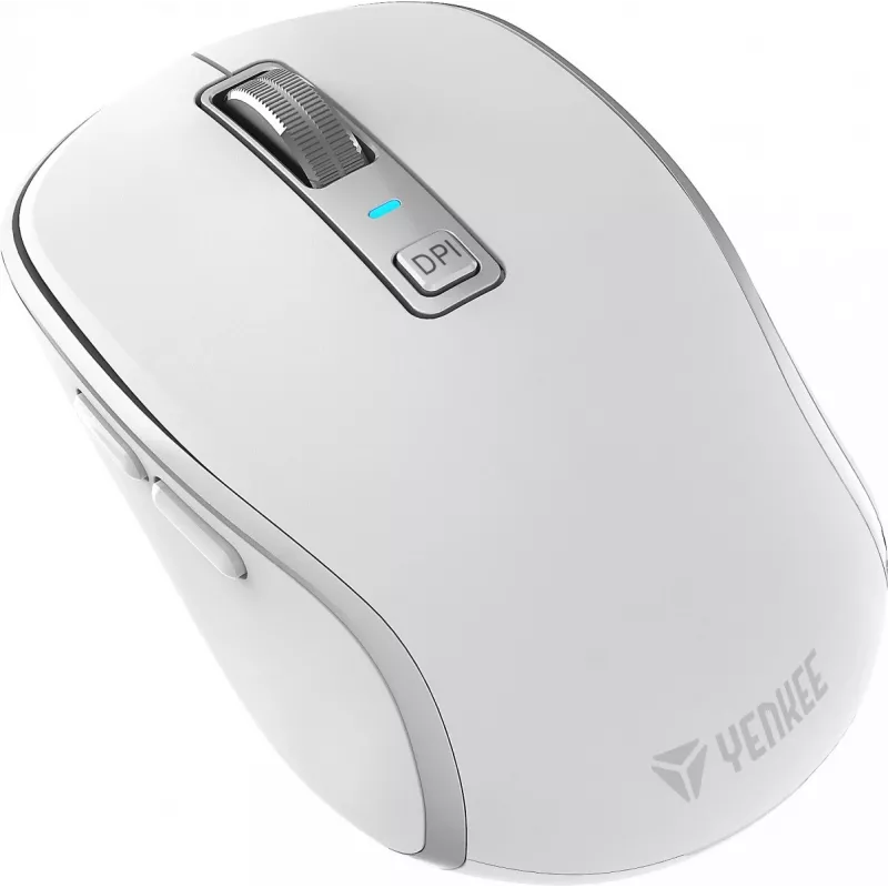 DUAL WiFi+Bluetooth bezdrôtová myš, nabíjateľná batéria, 5 tlačidiel