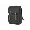 NATEC Niala NTO-2239 batoh na notebook 39,6 cm (15,6 palca), 18 L, odolný voči postriekaniu, recyklovaný polyester, čierny/tmavozelený