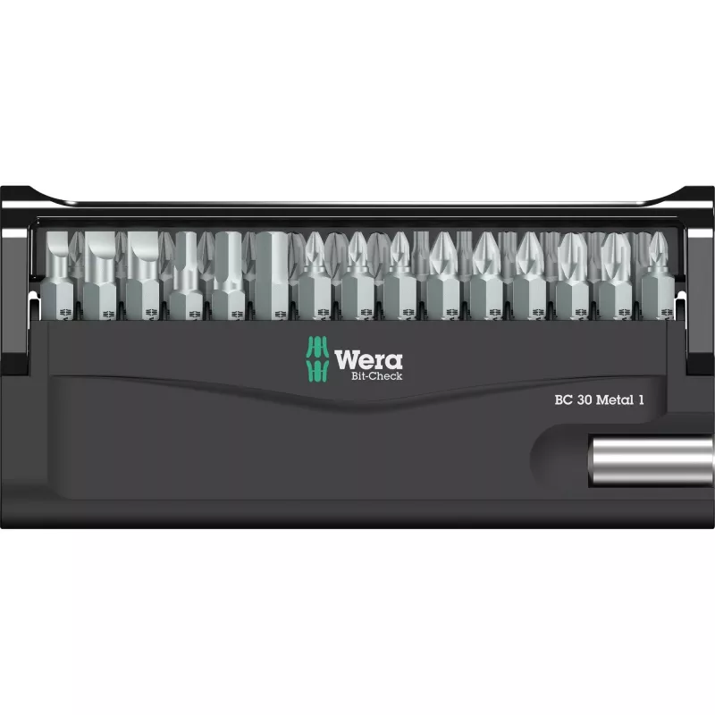 Sada bitov do skrutkovača Wera BC 30 Metal 1