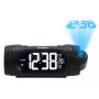 Blaupunkt CRP9BK rádiobudík, FM PLL, projektor, 2 budíky, nabíjanie cez USB, vnútorná teplota, čierny