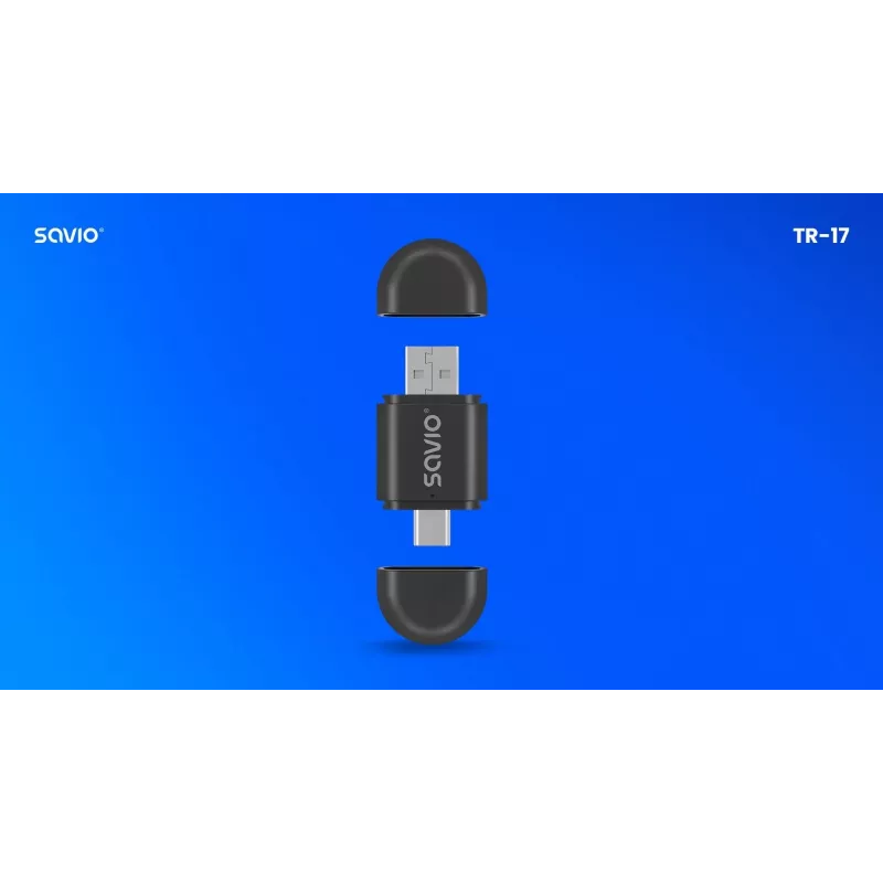 Savio TR-17 bezdrôtový adaptér CarPlay a Android Auto