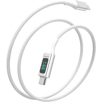 4smarts USB-C na USB-C kábel DigitCord 100W 1.5m. bie